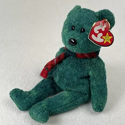 Vintage Ty Beanie Babies Wallace The Bear Plush Toy • $2.95