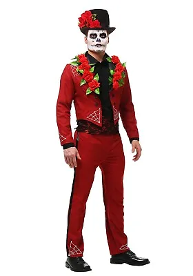 Men's Day Of The Dead Costume • $18.50