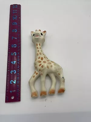 Vulli Sophie The Giraffe La Baby Natural Rubber Teether Squeaker Toy #337120 • $7.99