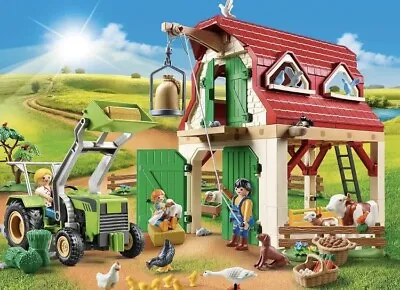 Playmobil Country Farm Set - Model 70887 - 204 Piece Toy Figure Set  (4+ Years)  • £35