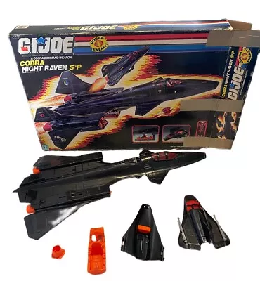 1986 GI JOE COBRA NIGHT RAVEN With Box Vintage • $275