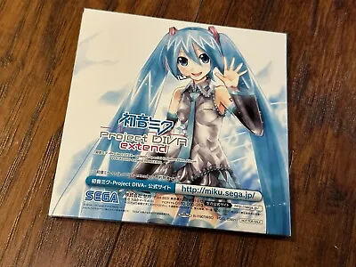 Vocaloid CD: Project Diva Extend Vocaloid Remixes By Sega • $16