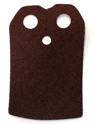 Lego Dark Brown Minifig Cape Cloth Sides Straight Traditional Starched Fabric • $2.29