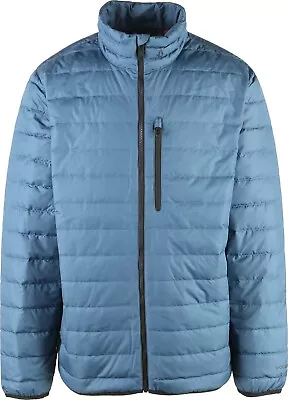 Volcom Puff Puff Give Jacket Mens Hydro Blue Snowboard Down Jacket Size Small • $85