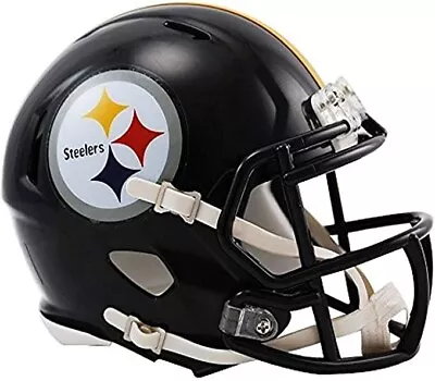 * Sale * Pittsburgh Steelers Speed Mini Football Nfl Helmet - Ships Fast! • $31.99