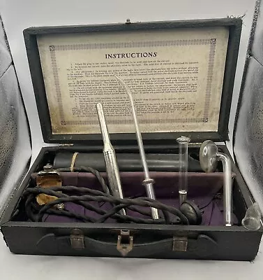 Antique Master Violet Ray Generator Plasma Quack Doctor  Medical Device • $15.50