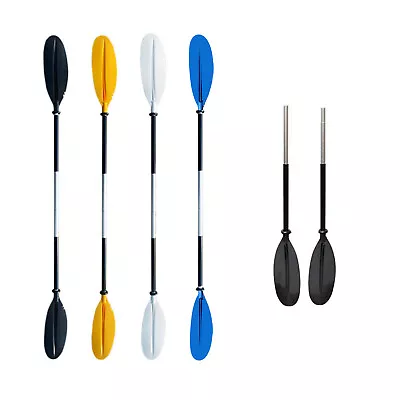 Aluminum Kayak Paddles Oars For Kayak & SUP Board W/ 2-Piece Adjustable Blades • $42.80