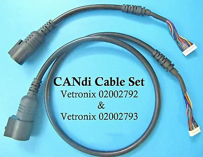 GM TECH 2 VETRONIX Scanner CANdi Interface Replacement Cable Set VTX02002792 &93 • $38.28