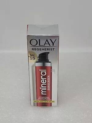 $34.30 • Buy Olay Regenerist Mineral Sunscreen Hydrating Moisturizer SPF 15, 1.7 Oz