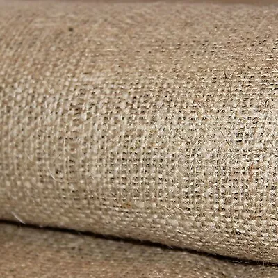 Heavyweight 10 Oz Jute Burlap Fabric - 40 In Wide X 5 Yards - FedEx 2Day Ship • $24.95