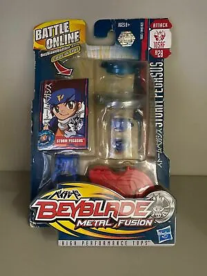 £42 • Buy Out Of Production Hasbro Beyblade Metal Fusion BB-28 Storm Pegasus 105RF Attack