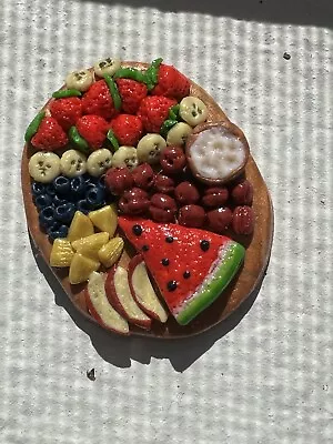 Handmade Miniature 1:12 Scale Fruit Tray • $16