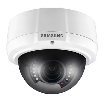 Used Samsung Techwin SCV-2081RP - Surveillance Dome CCTV Camera | Ivory • £39.99