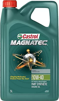 Castrol Magnatec 10W-40 Engine Oil 5 Litre • $65.89