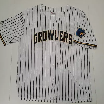Kalamazoo Growlers Baseball Jersey Minor League L SGA Northwoods League EUC • $19.89