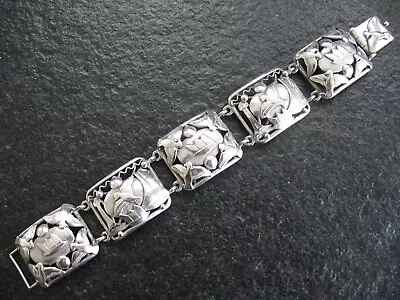 Bracelet Silver 830 Erikson & Klomann Denmark No 32 From Approx. 1950 • $423.34