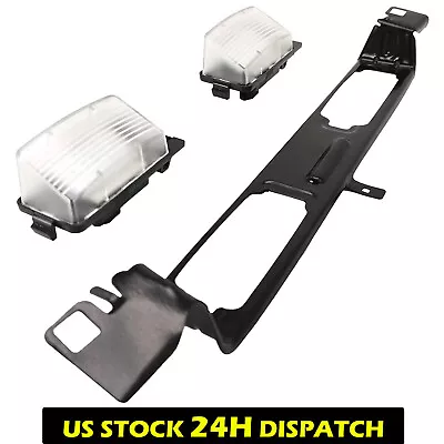 Rear License Plate Lamp Bracket Frame W/ 2Pcs LED Light For Infiniti G25 G35 G37 • $33.99