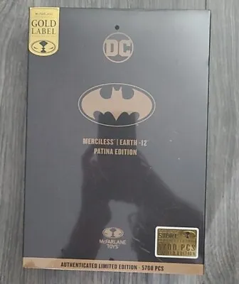 McFarlane DC Multiverse Dark Nights Merciless Gold Label Patina Limited Edition • $40.99