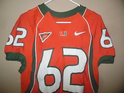 Miami Hurricanes  Game Used  Football Jersey • $149