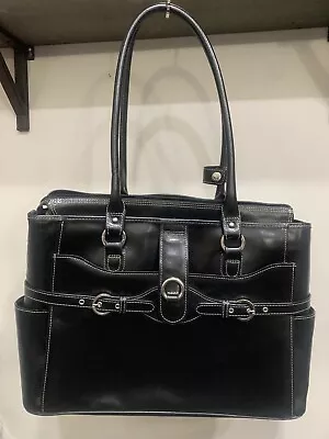 McKlein Leather Briefcase Tote Large Holds Pc • $55