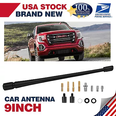 9  Short FM AM Mini Stubby Car Antenna Mast For Ford F150 & Super Duty Trucks • $11.99