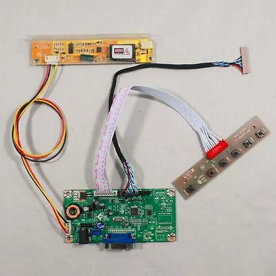 VGA LVDS Input LCD Screen Monitor Controller Driver Board Kit Diy Panel LED • $14.50