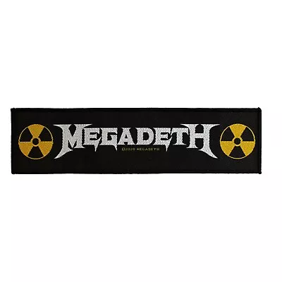 Megadeth SS Logo Woven Sew On Battle Jacket Patch - Licensed 089-7 • $6.99