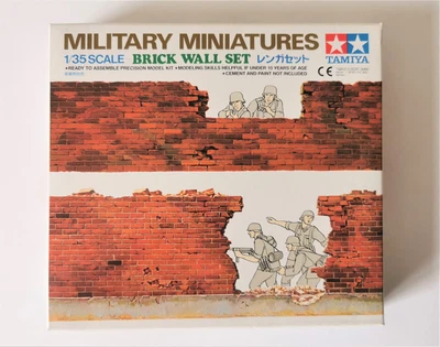 £8.45 • Buy Tamiya Military Miniatures 1/35 Scale Brick Wall Set