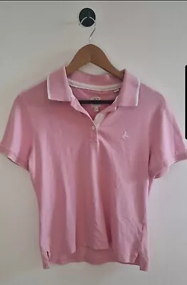 Jack Wills Pink Polo Top • £8.99