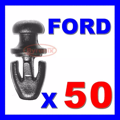 50 Ford Mondeo Mk2 Mk3 Mk4 Door Seal Sill Sealing Strip Clips Lower Weatherstrip • $9.56