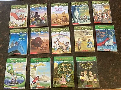 Magic Tree House Series - Lot Of 14 Paperback Books  - Mary Pope Osborne • $24