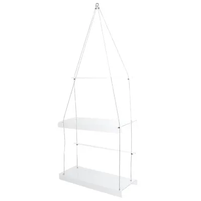  Window Plant Rack Acrylic Unique 2 Tier Hanging Shelves Shelf • £24.59