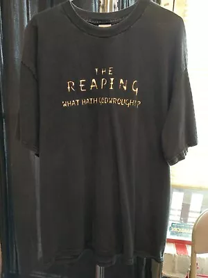 Vintage The Reaping Promo Movie Shirt XL Swank 10 Biblical Plagues🔥 RARE 🐸 🐮  • $299.99