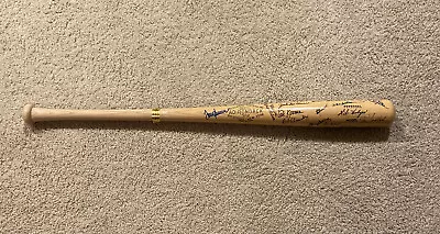 1969 NEW YORK METS Team Signed Baseball Bat Beckett BAS NOLAN RYAN TOM SEAVER • $1688