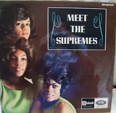 THE SUPREMES - MEET THE SUPREMES - VINYL LP - Stateside SL10109 • $27.35