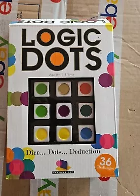 Logic Dots Game Dice Dots Deduction 2014 Brainwright Missing Cards 3 3233 • $29.77