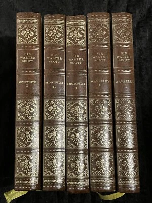£14.99 • Buy Lot Of 5 Sir Walter Scott Books Heron Press