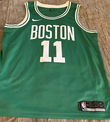 KYRIE IRVING Boston CELTICS Basketball NIKE Swingman 52 Size XL Jersey NBA Green • $34.99