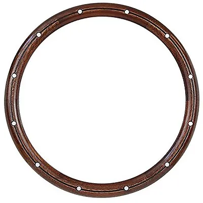 14  Mahogany Steering Wheel Half Wrap Forever Sharp Wheels Real Wood • $55.84