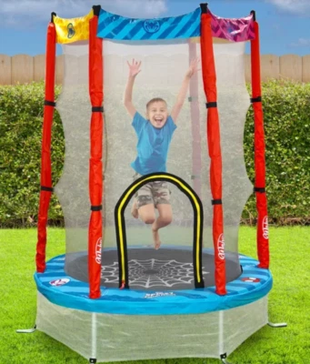 $59.99 • Buy NEW Wahu 4.5ft. Amazing Spiderman Trampoline W/ Net Surround RRP$90