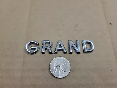 Mercury OEM Grand Marquis Individual Letter Lettering Emblem Badge Logo Name • $13.99