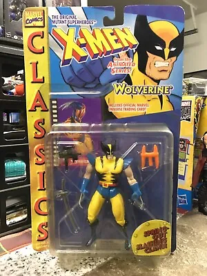 X-Men Classics Toy Biz Wolverine Animated Series Spring Out Slashing Claw 1995 • $29.98