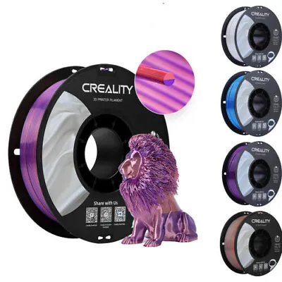 Creality Silk 3D Printing Filament PLA Filament 1.75mm Silk Shiny PLA Filament • $26.99