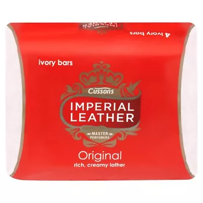 Cussions Imperial Leather Original Soap 4 X 100g | Pack Of 2 • £9.49