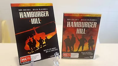 Hamburger Hill - DVD - VERY GOOD - Jacket Edition. PAL - AUS. Q2 • $13.98