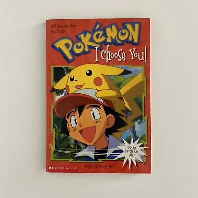 Pokemon I Choose You Pikachu #1 Vintage 1999 Paperback Book • $9.40