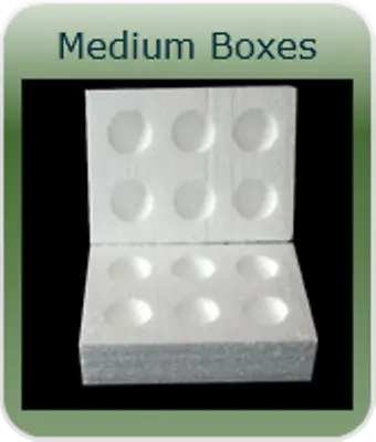 £150 • Buy 135 X 6 Hole Medium Polystyrene Egg Boxes Hatching/incubation Chicken