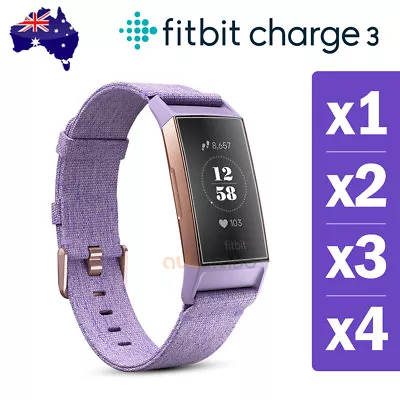 For Fitbit Charge 3 Compact TPU Hardness Film Anti-Fingerprint Screen Protector • $3.95