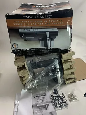RARE Open Box Black & And Decker Spacemaker Coffee Maker Under Cabinet # SDC850 • $482.36