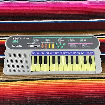 1994 CASIO ML-1 Magical Light Mini Electronic Keyboard Tested Working • $37.77